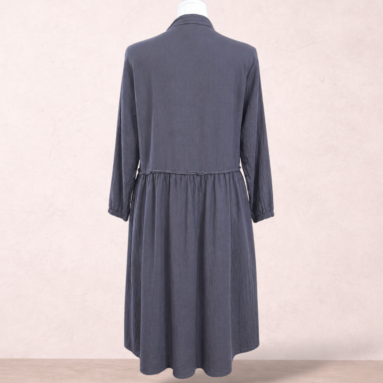 Montaigne Raw Linen Midi Dress | Size 18/20