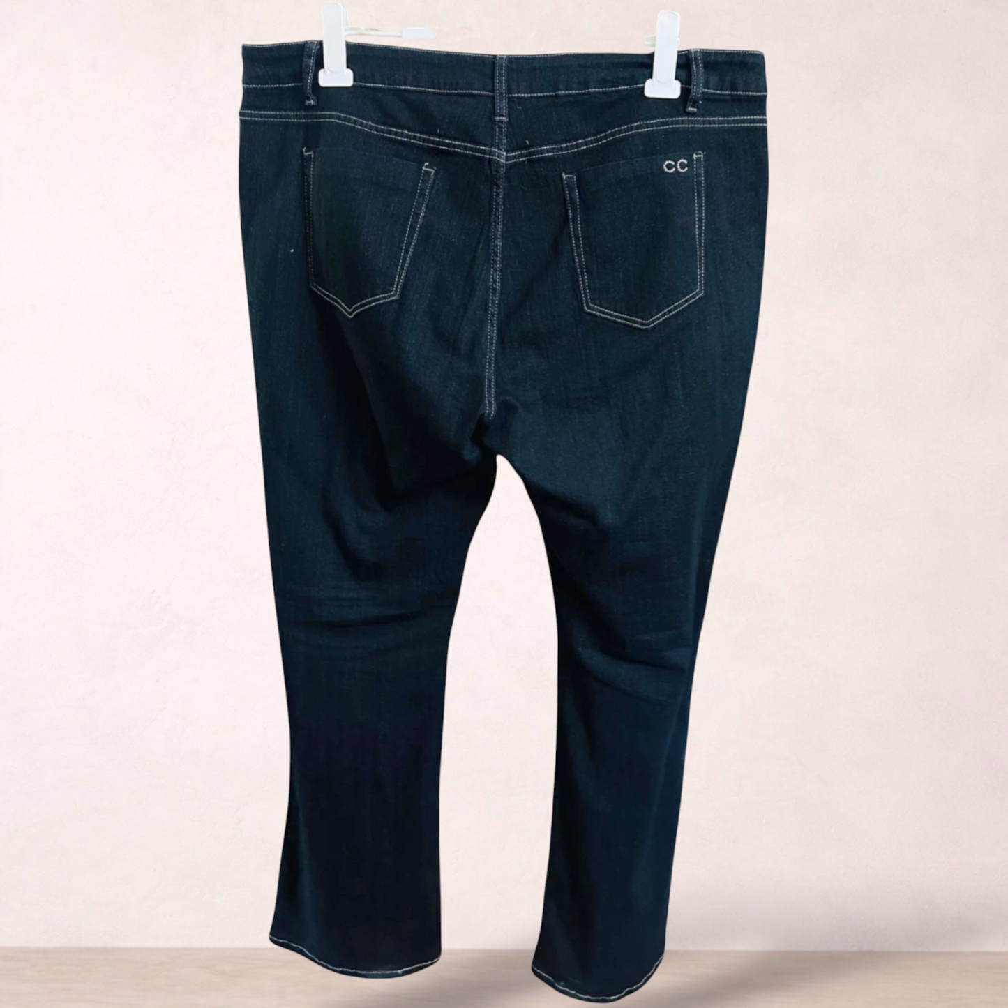 City Chic Black Bootleg Jeans | Plus Size 20