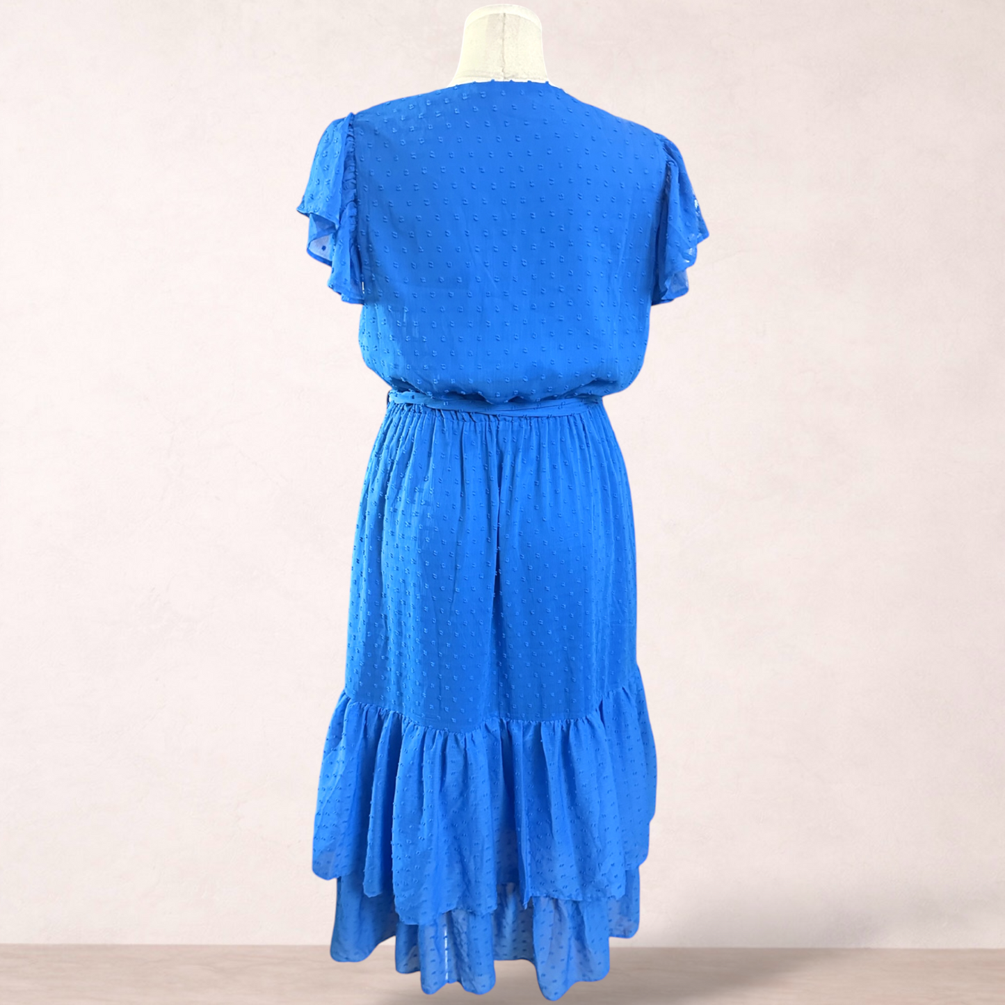 City Chic Blue Midi Dress | Plus Size XS/14
