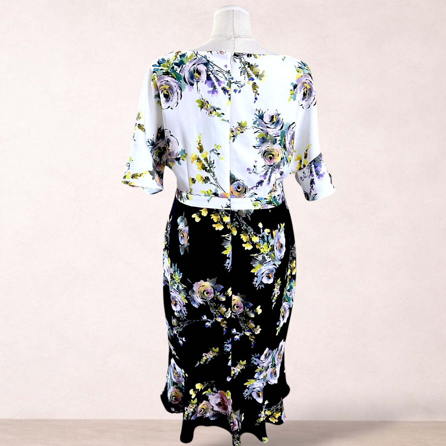 Phase Eight Floral Midi Dress | Size 18 | New with tags