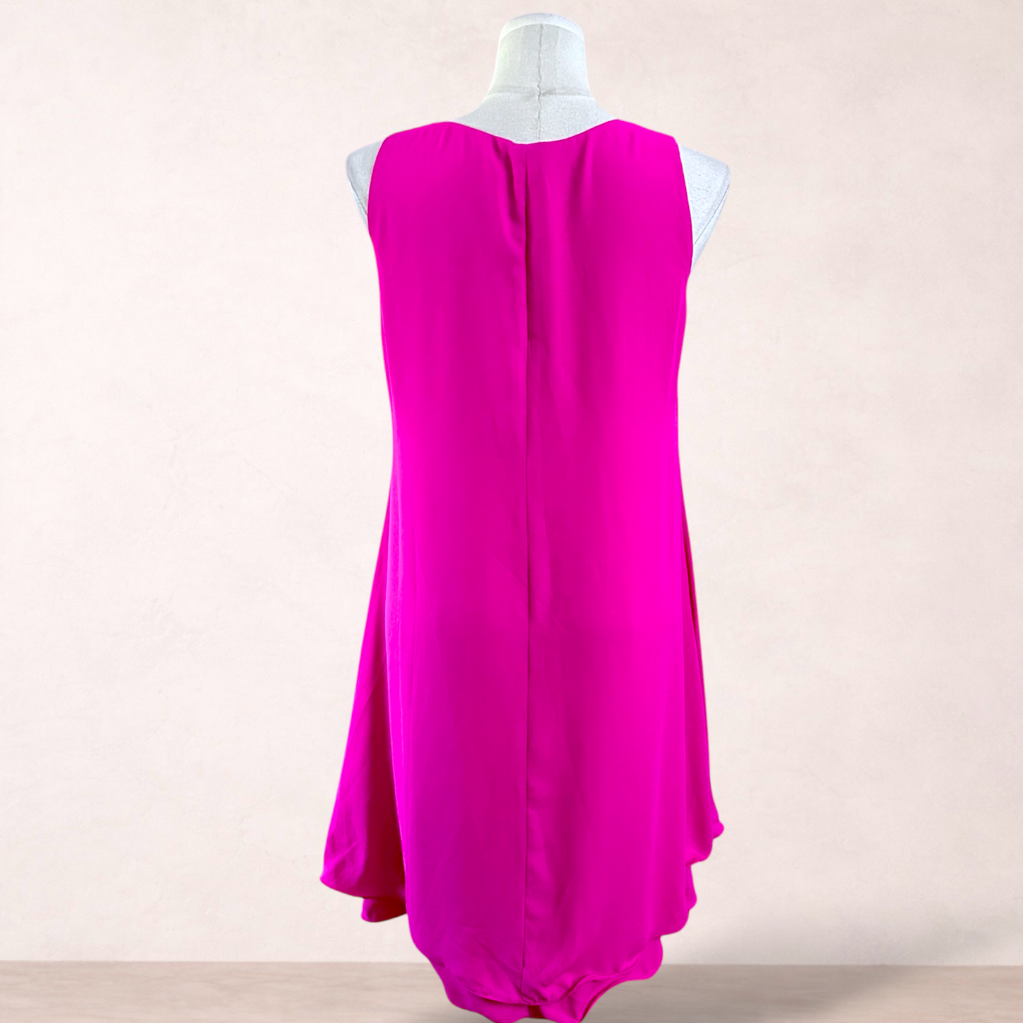 Taking Shape Fuchsia Pink Dress | Plus Size 14
