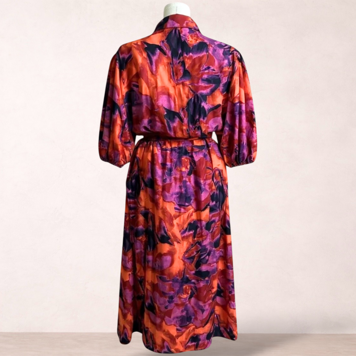 Sao By Dee Magenta Print Maxi Dress | Plus Size 22