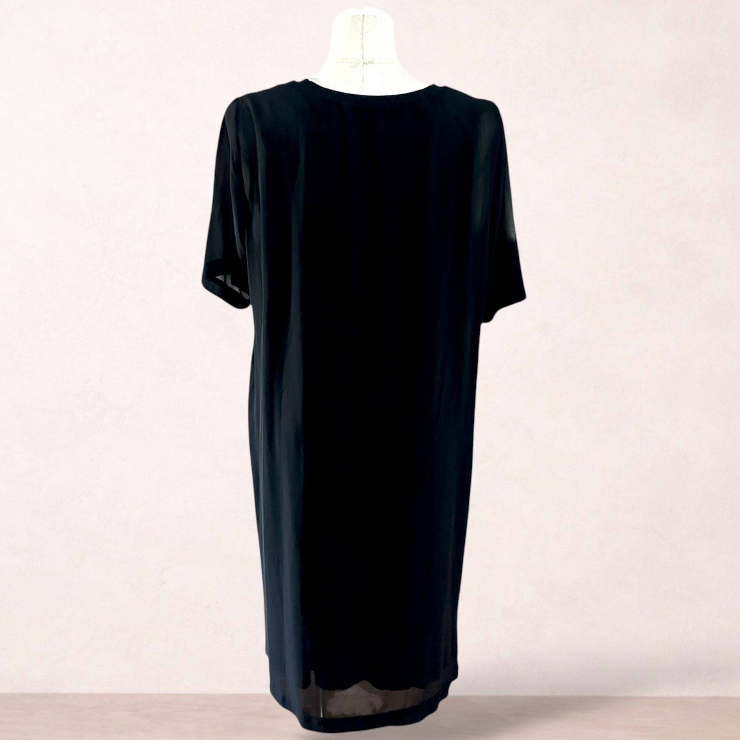Regatta Curve Black Midi Dress | Plus Size 18