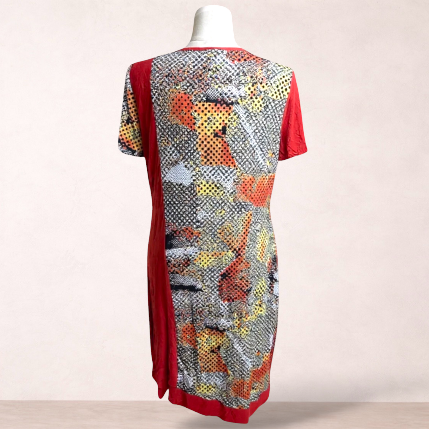 Taking Shape Print Dress | Plus Size XS 14/16