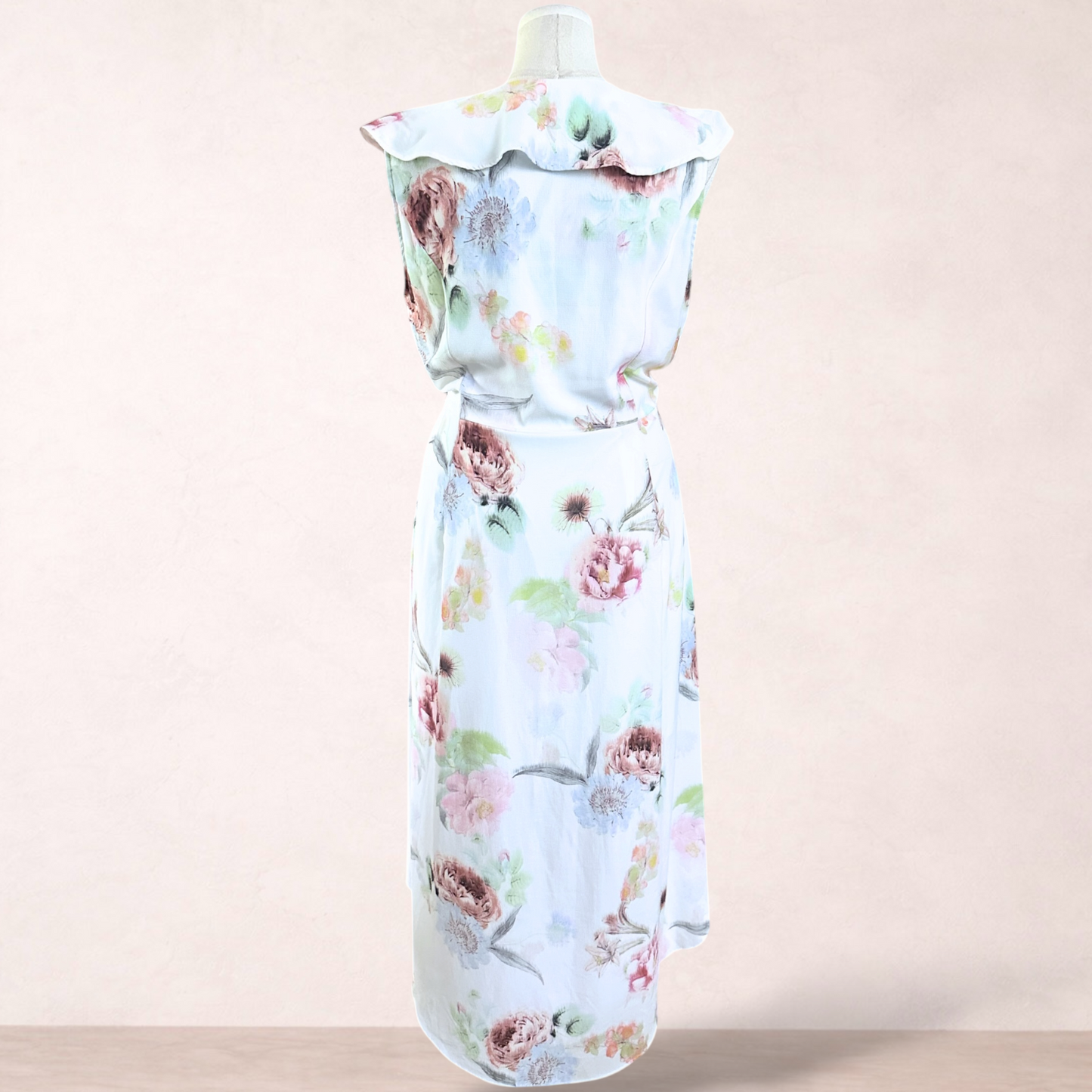 City Chic Floral Wrap Midi Dress | Plus Size S/16