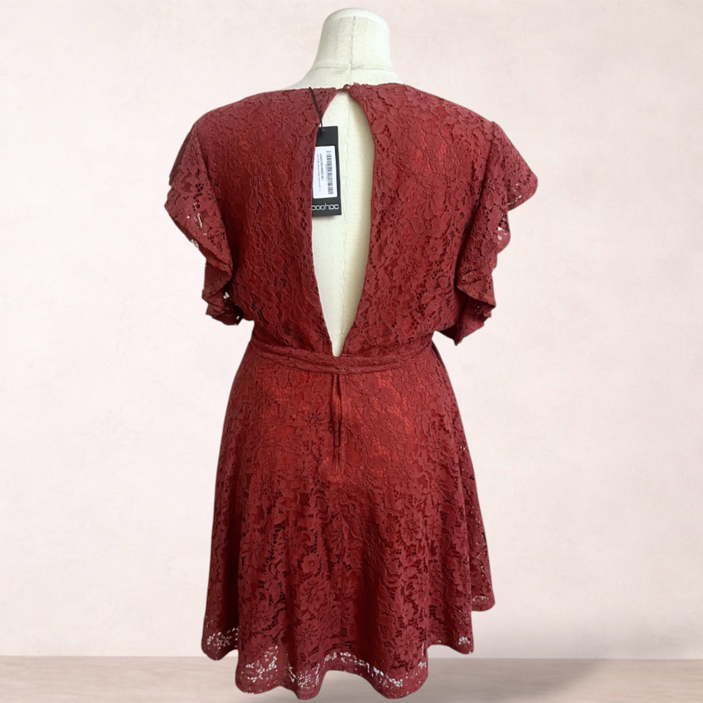 Boohoo Rosewood Lace Dress | Size 18 | New with tags