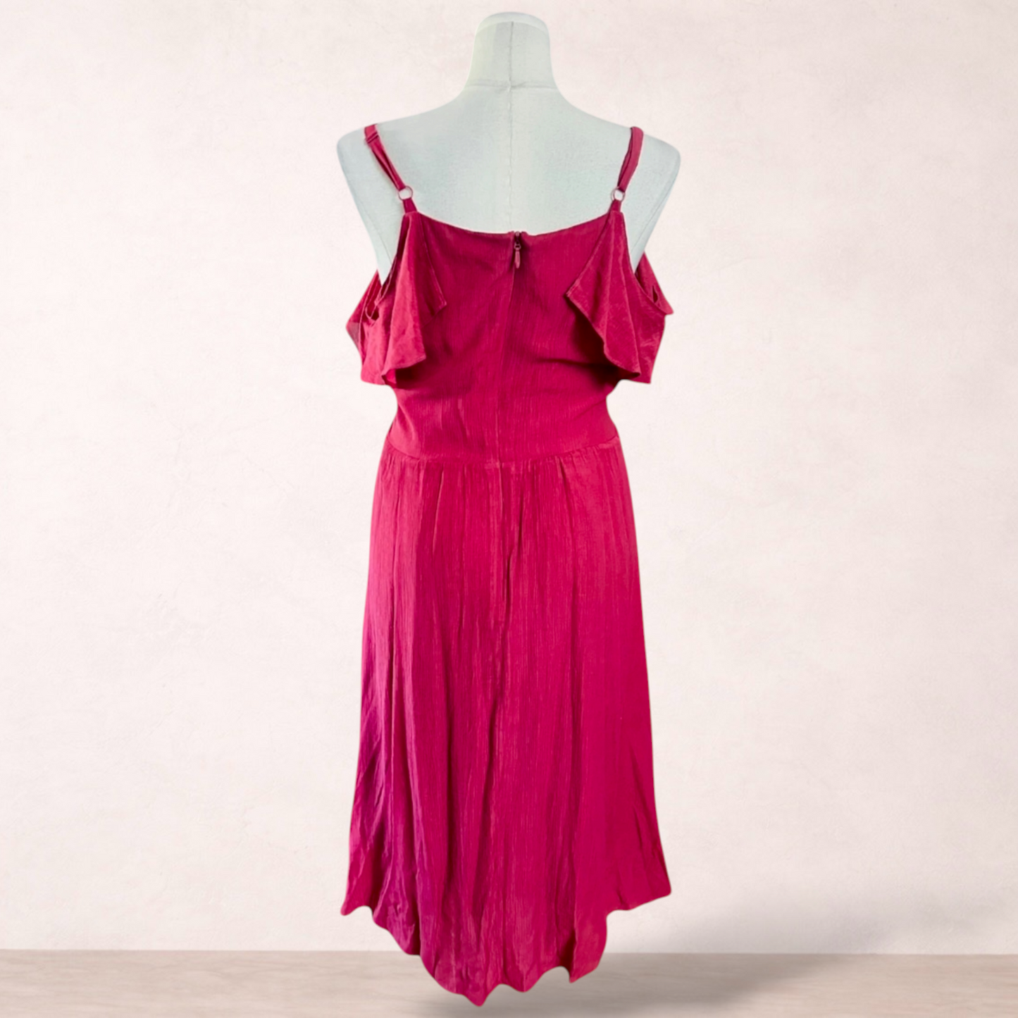 City Chic Berry Midi Dress | Plus Size S/16 | New with tags