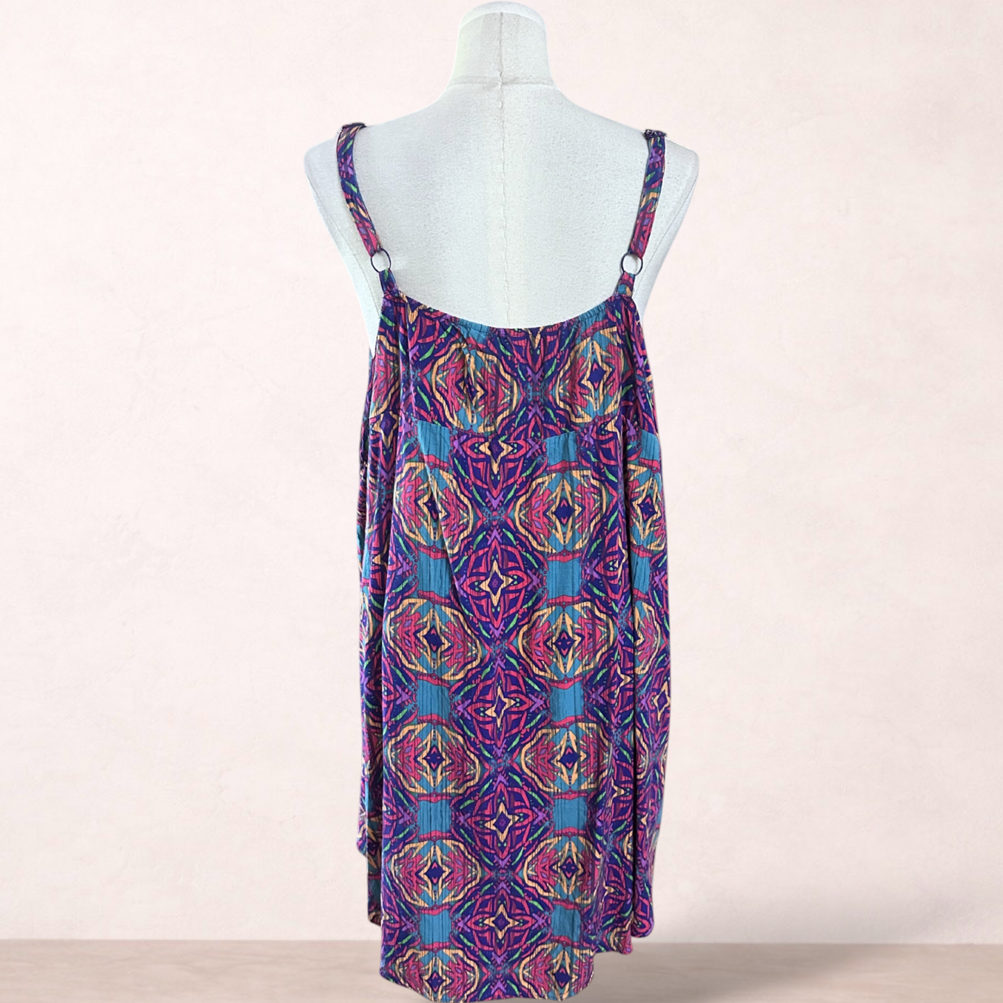 Beme Print Shift Dress | Plus Size 26