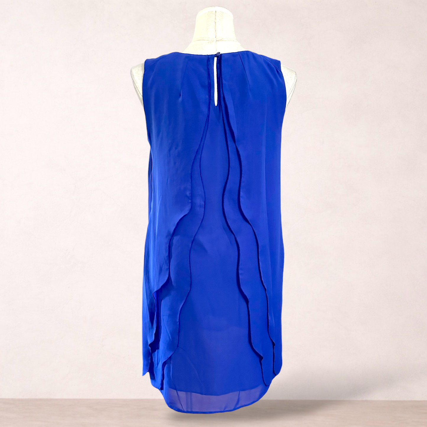 Rockmans Blue Layered Dress | Size 14