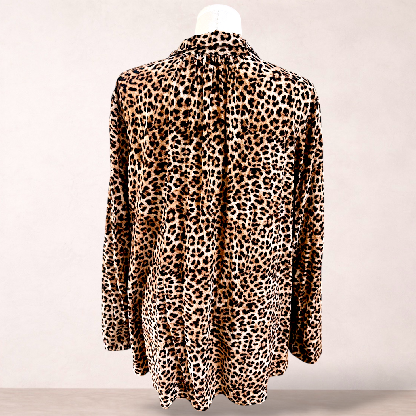 Sussan Leopard Print Blouse Top | Size 20