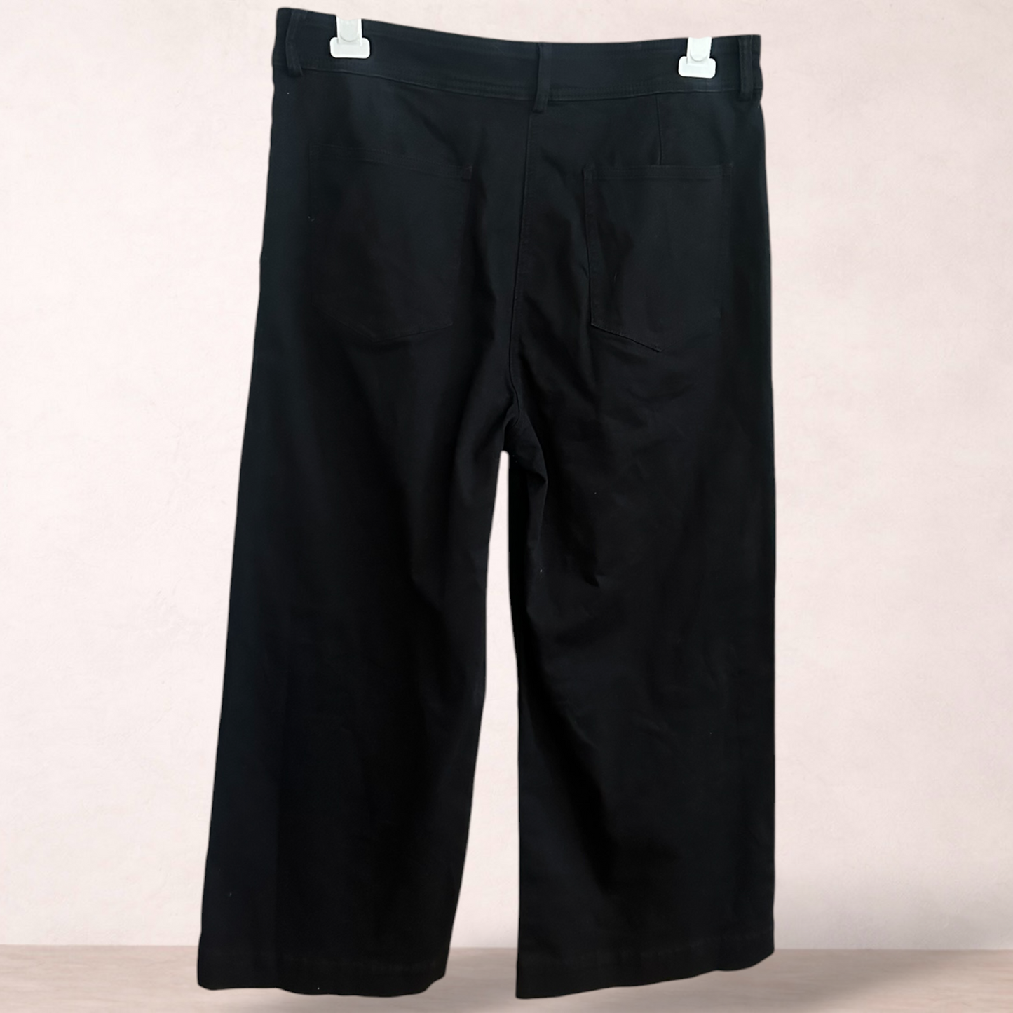 Sportsgirl Black Wide Leg Jeans | Size 18