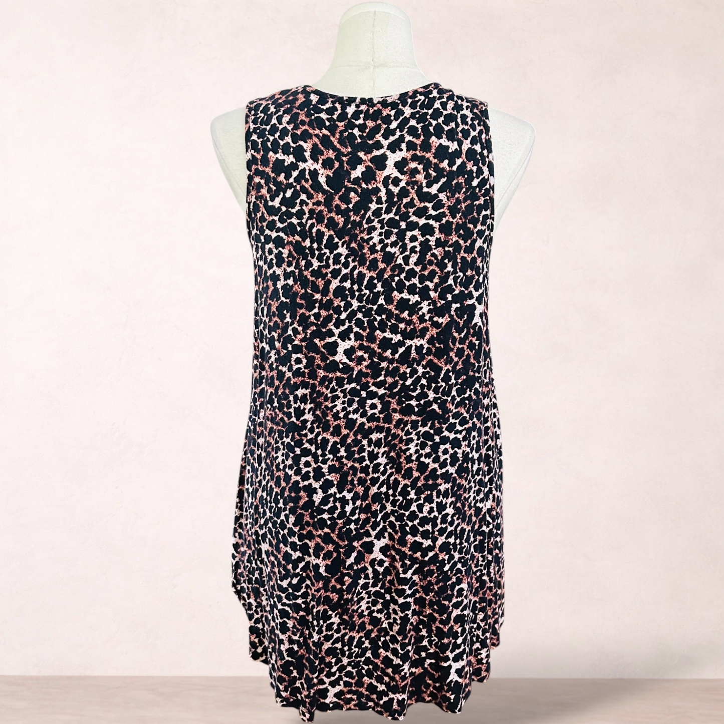 Curvaceous Animal Print Swing Top | Plus Size S 16/18