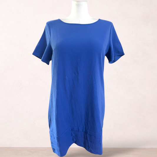 Emery Rose Blue Cotton Dress | Size XL/16 | New with tags