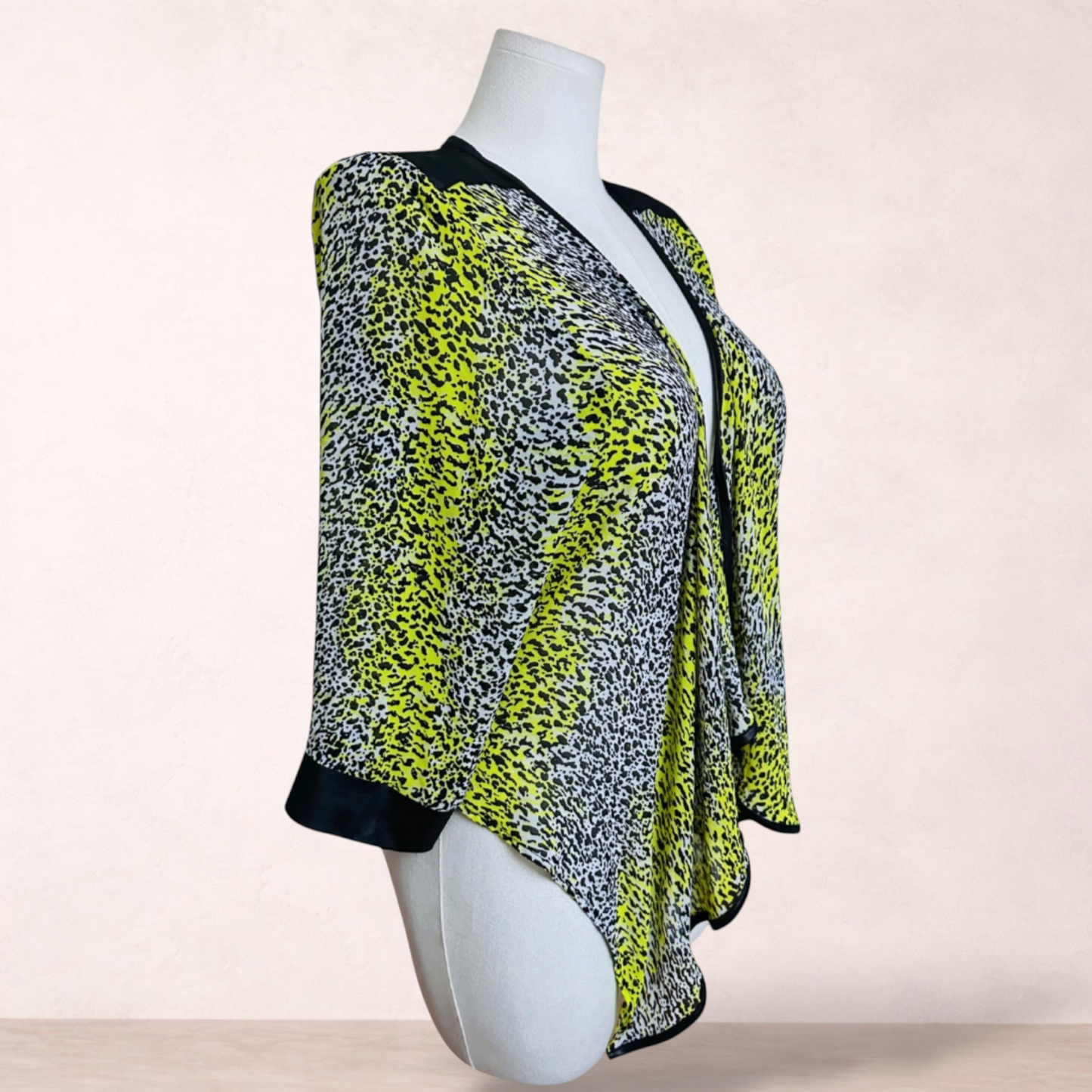 City Chic Animal Print Jacket | Plus Size XS 14/16