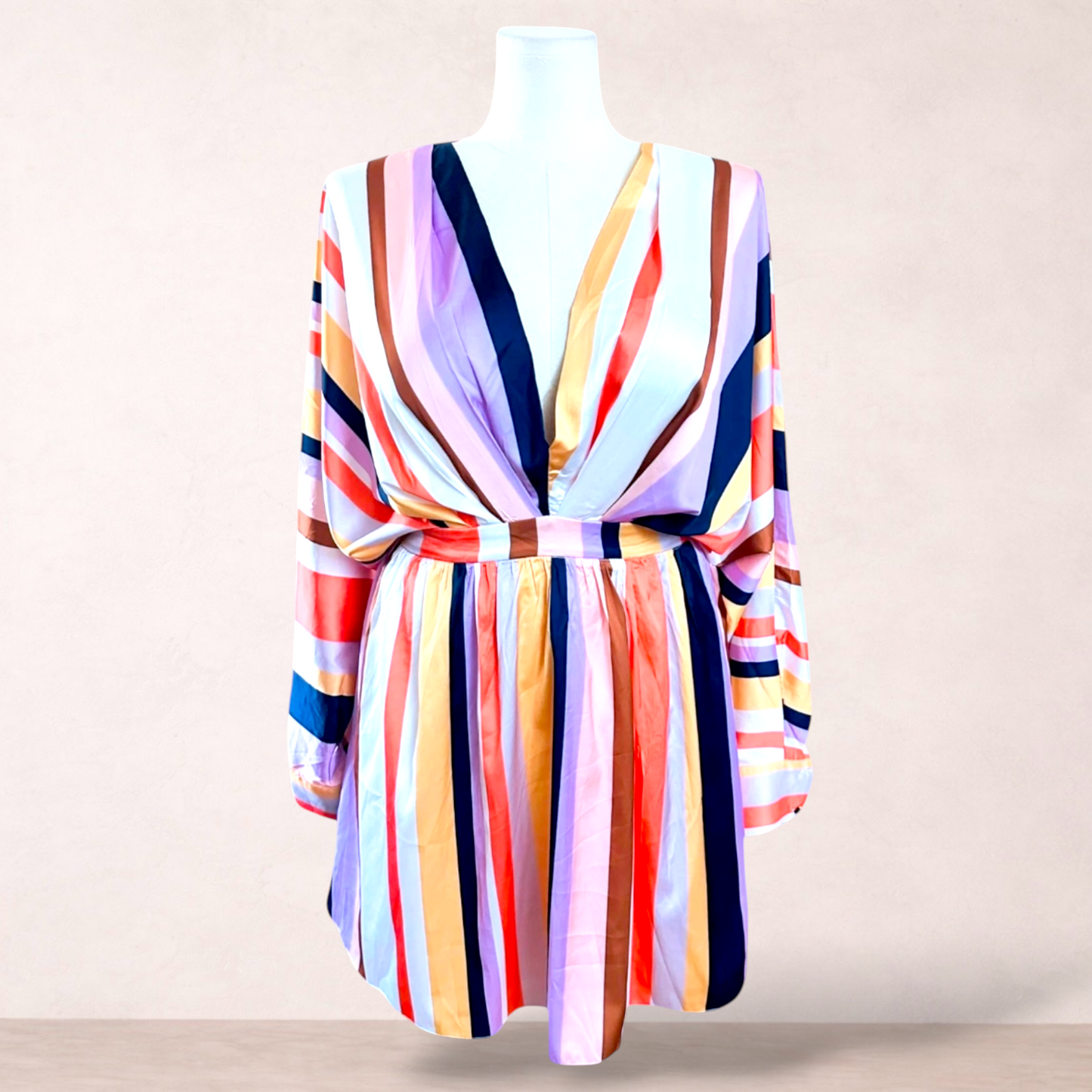 Esther & Co Stripe Dress | Size 16/XXL | New with tags