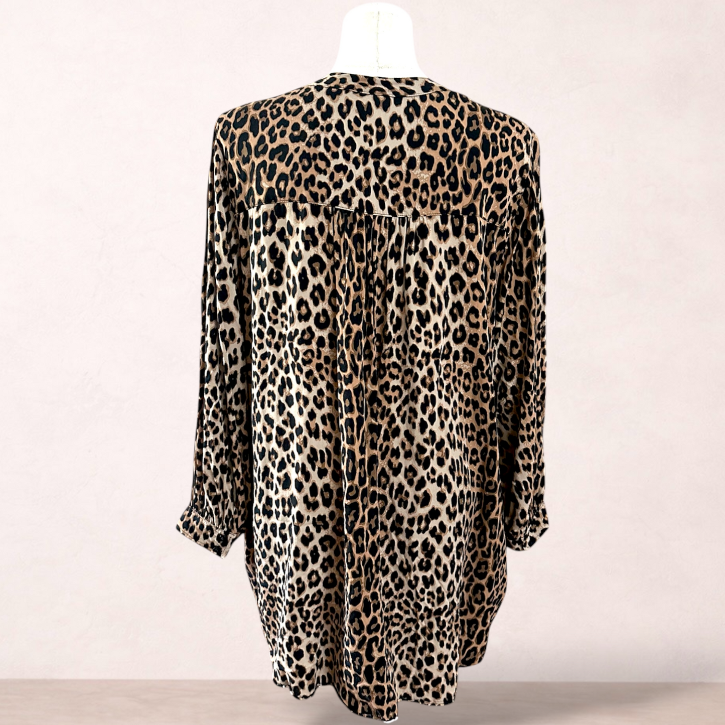H&M Oversized Leopard Print Tunic | Size XL 16/18