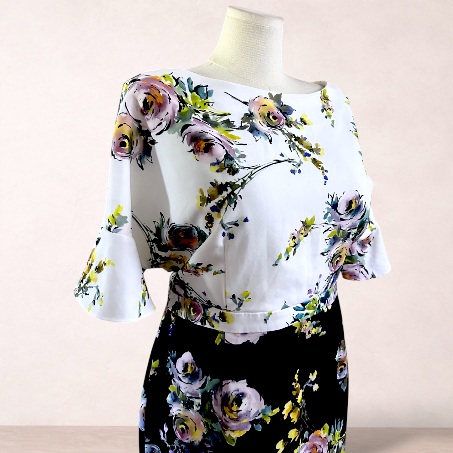 Phase Eight Floral Midi Dress | Size 18 | New with tags