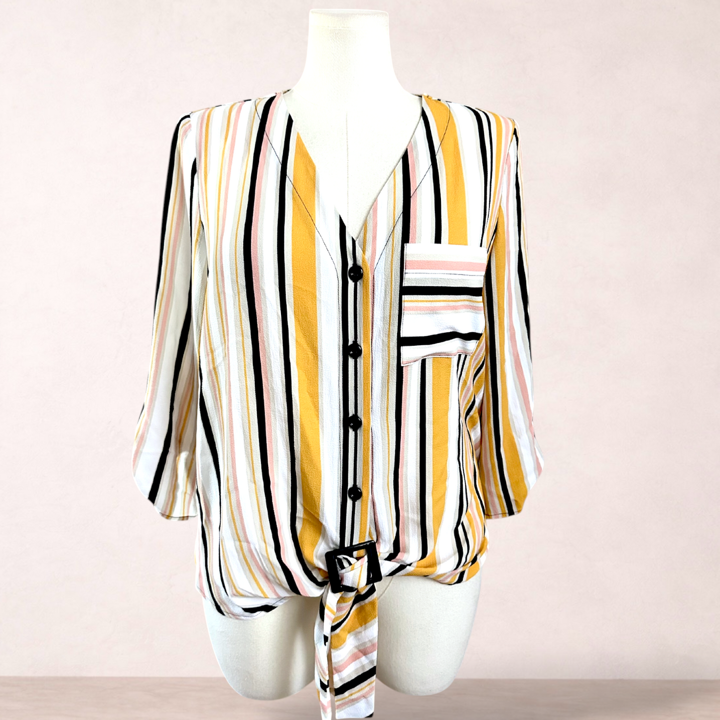 Joseph Ribkoff Stripe Top | Size UK20-AU18