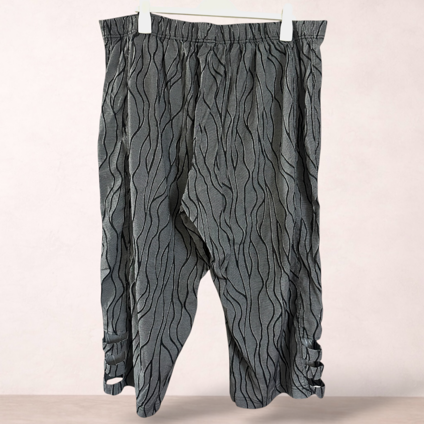 Taking Shape Grey Wide Leg Pants | Plus Size 20