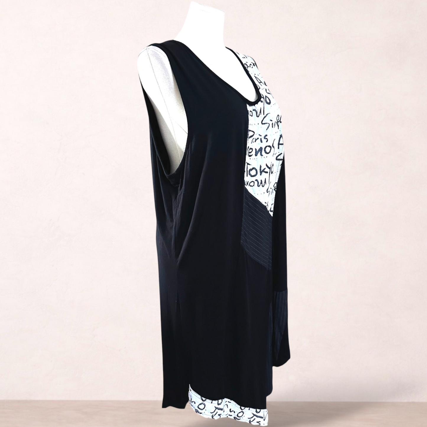 Taking Shape Black Tunic Dress | Plus Size XL 22/24