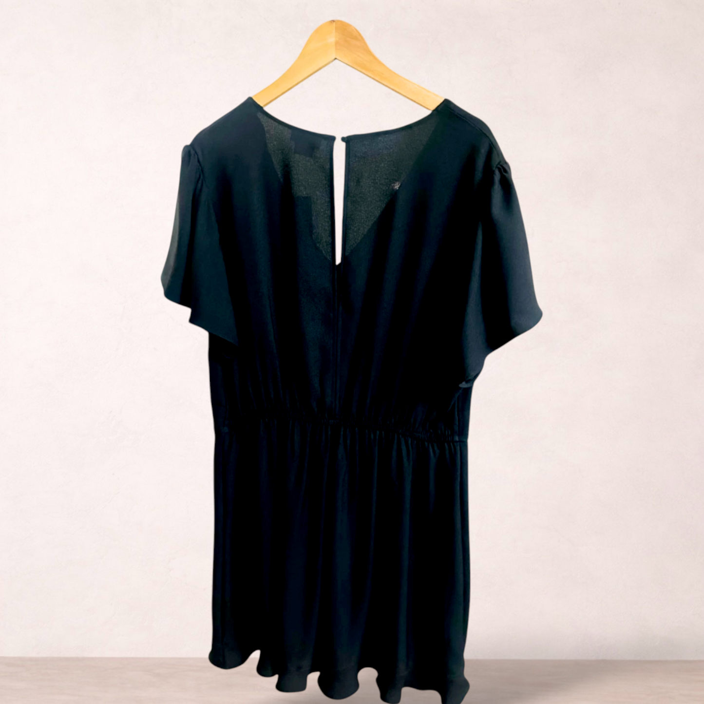 City Chic Black Playsuit | Plus Size M/18 | New with tags