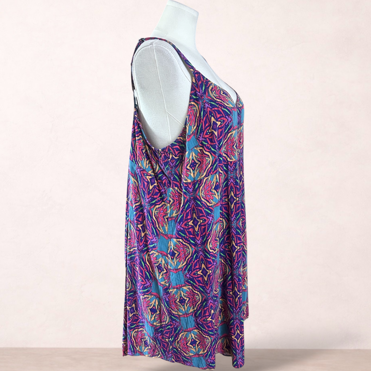 Beme Print Shift Dress | Plus Size 26