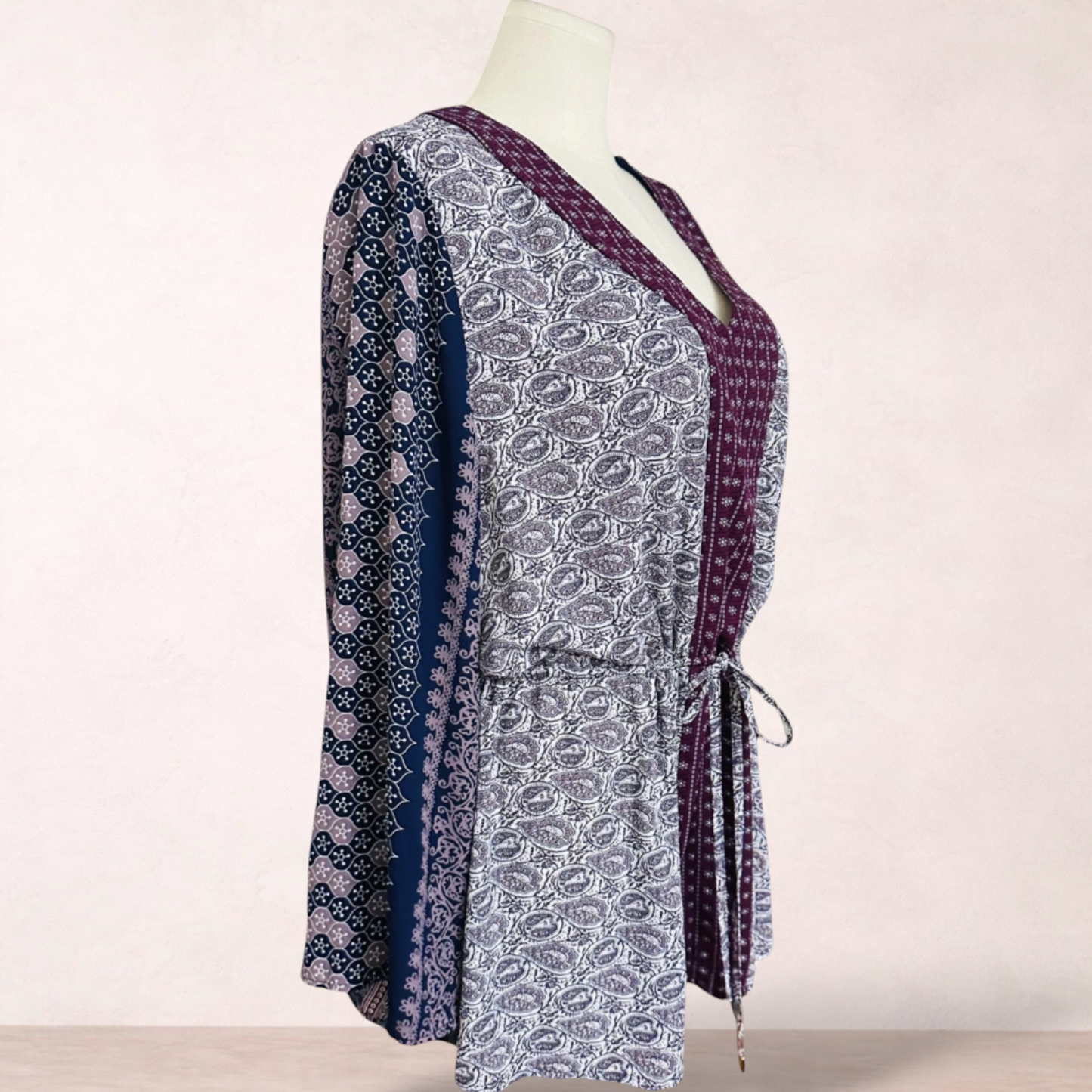 Beme Boho Print Top | Plus Size 24