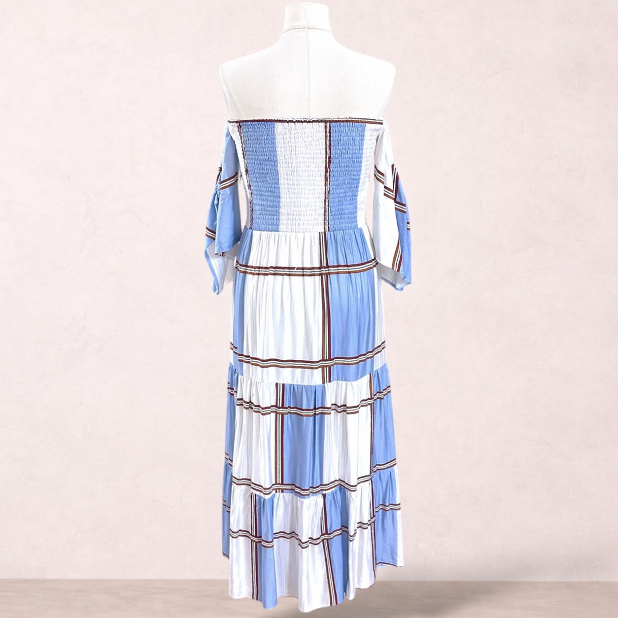 St Germain Cottage Off Shoulder Maxi Dress | Size 16