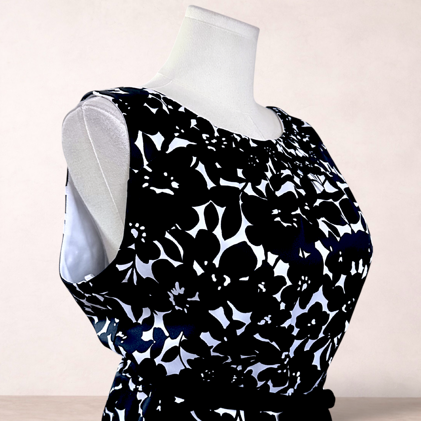 Liz Jordan Floral Belted Shift Dress | Size 18