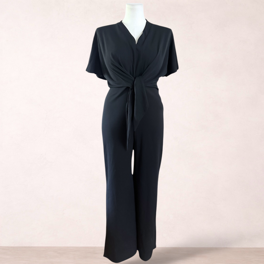Lipsy London Black Wide Leg Jumpsuit | Size 16 | New with tags