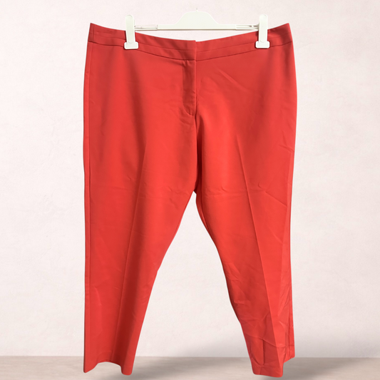 Target Woman Coral Straight Leg Pants | Size 20