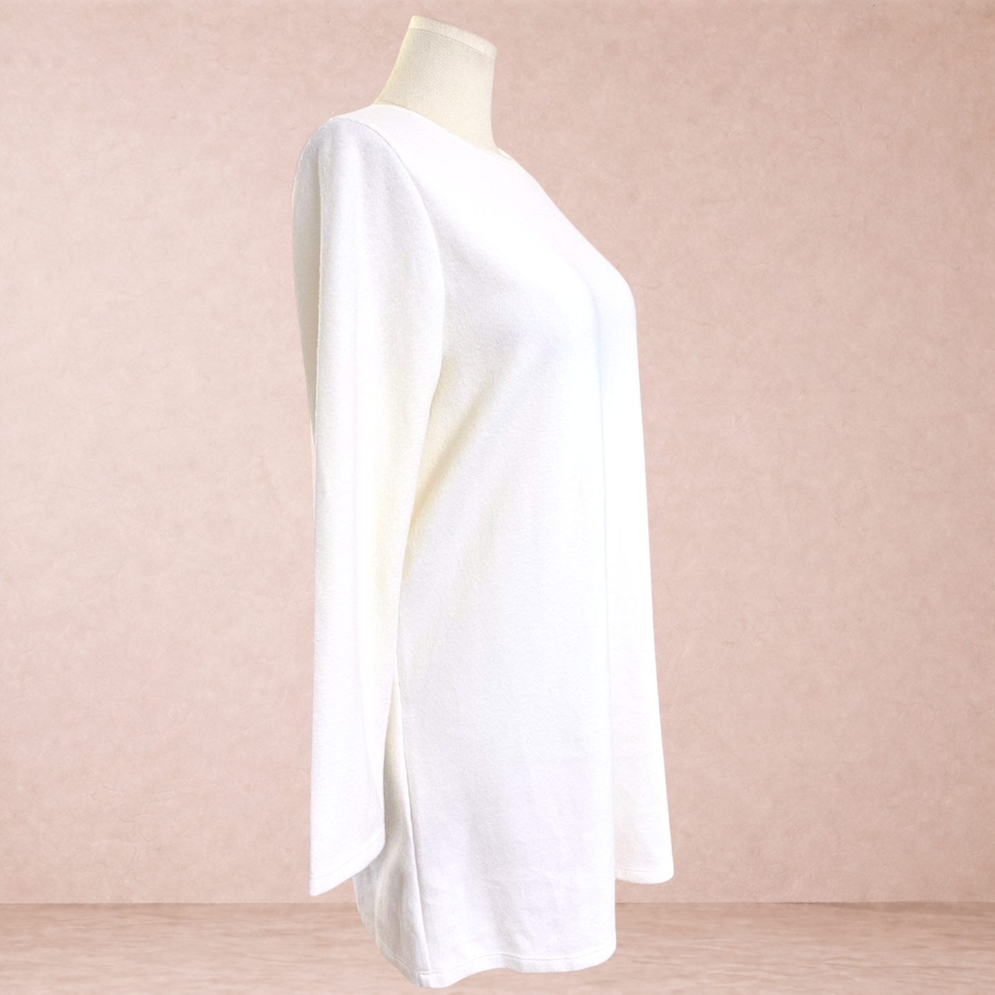 Asos Design Soft Ivory Knit Dress | Size 18