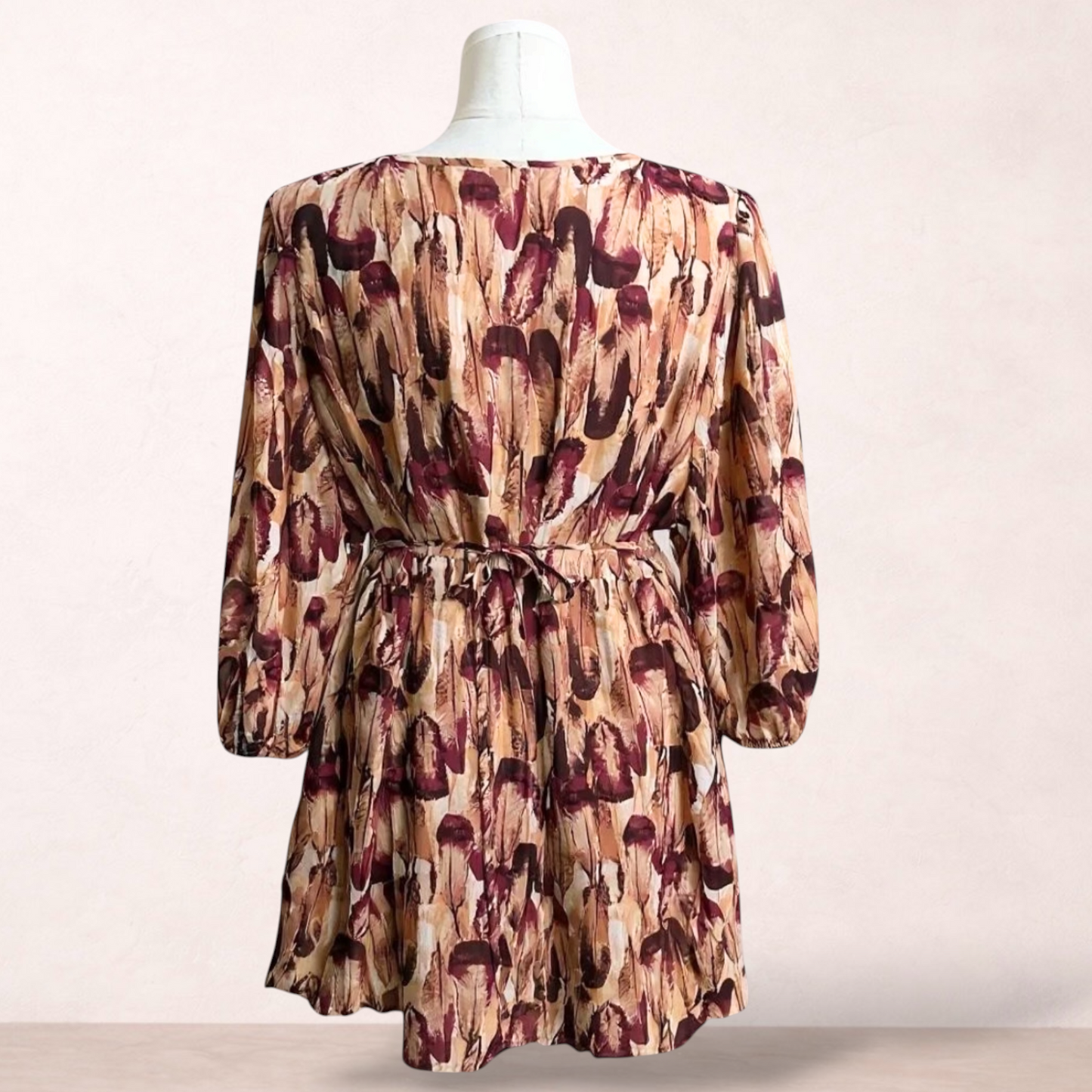 Moda Abstract Print Boho Tunic | Plus Size 24