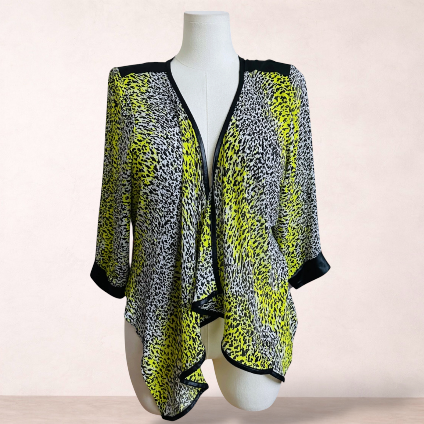 City Chic Animal Print Jacket | Plus Size XS 14/16