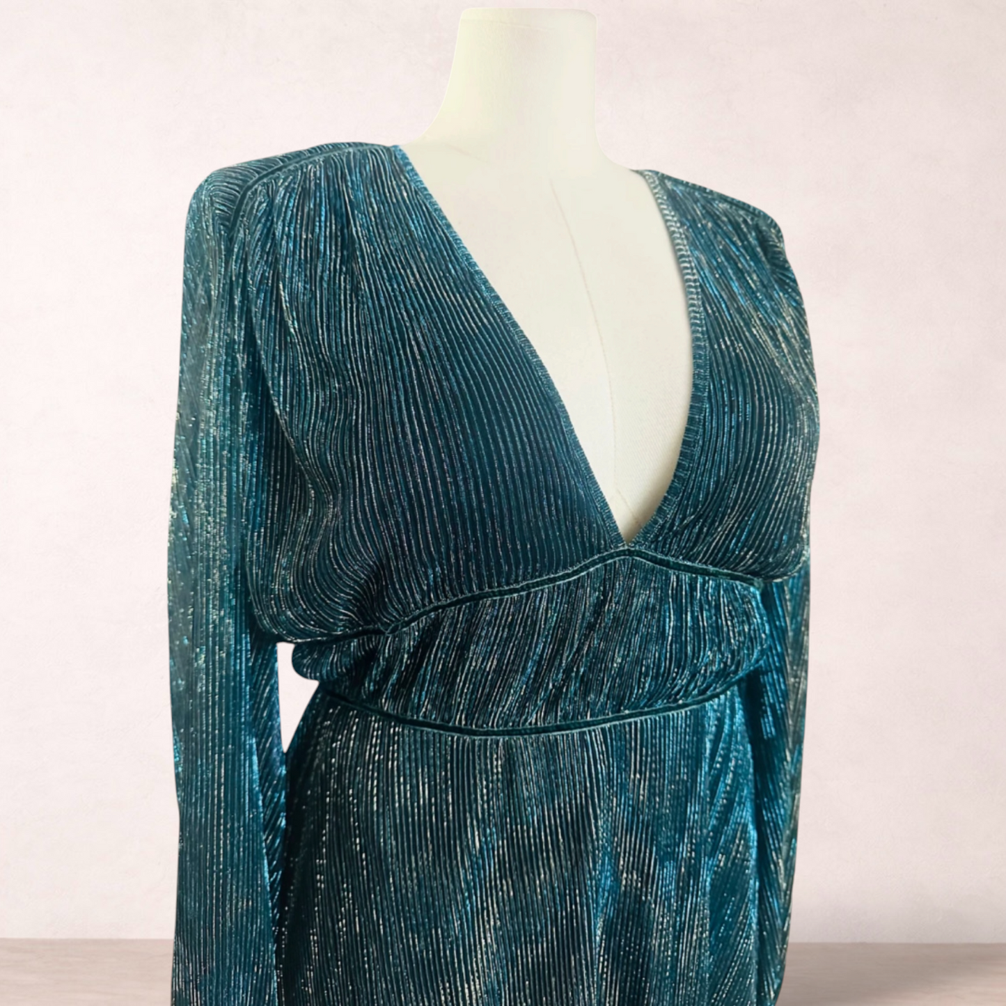 Esther & Co Green Sparkle Dress | Size 18/3XL | New with tags