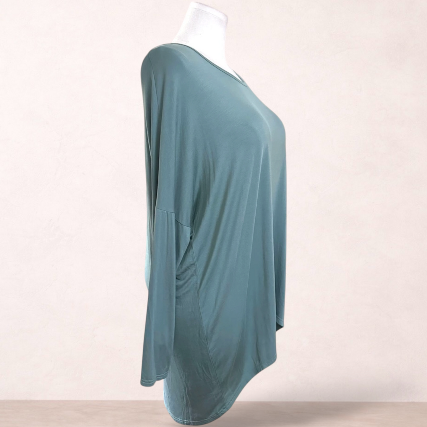 Vine Apparel Sage Green Oversized Tunic | Size L/XL 14/16