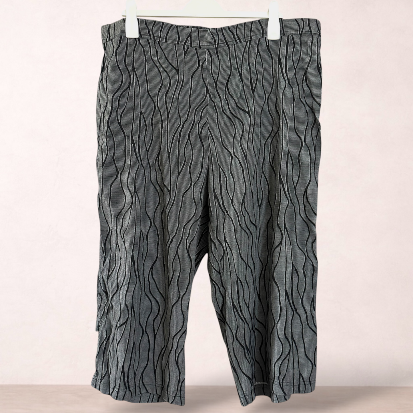 Taking Shape Grey Wide Leg Pants | Plus Size 20
