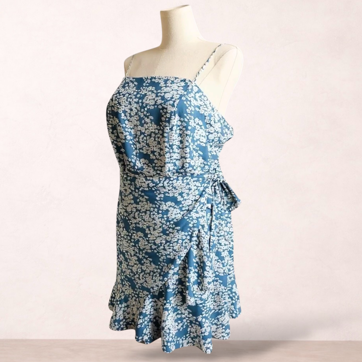 You & All Blue Floral Dress | Plus Size 22