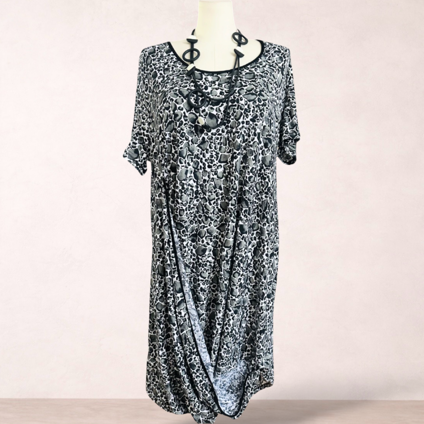 Taking Shape Drape Midi Dress | Plus Size L 20/22 | New with tags