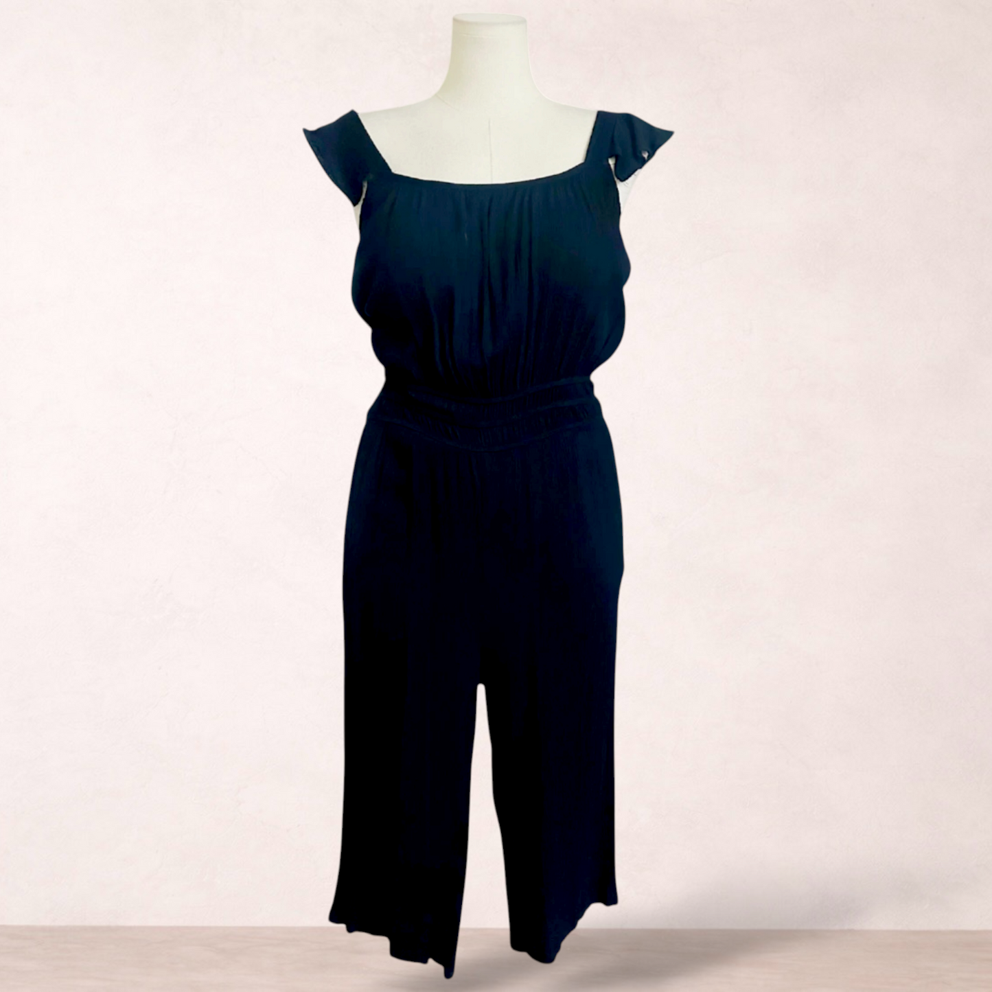 Autograph Black Pocket Jumpsuit | Plus Size 20