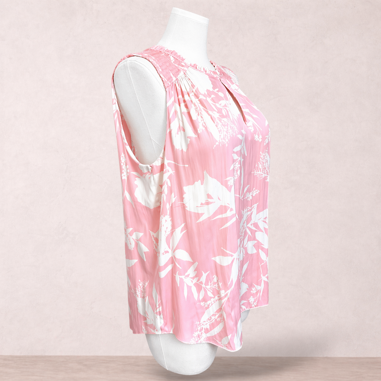 Witchery Pink Floral Blouse Top | Size 14