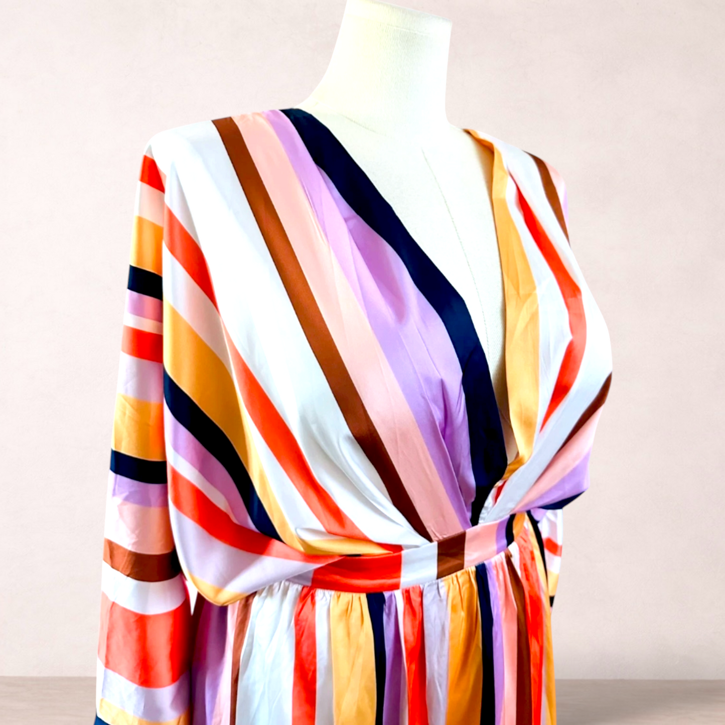 Esther & Co Stripe Dress | Size 16/XXL | New with tags