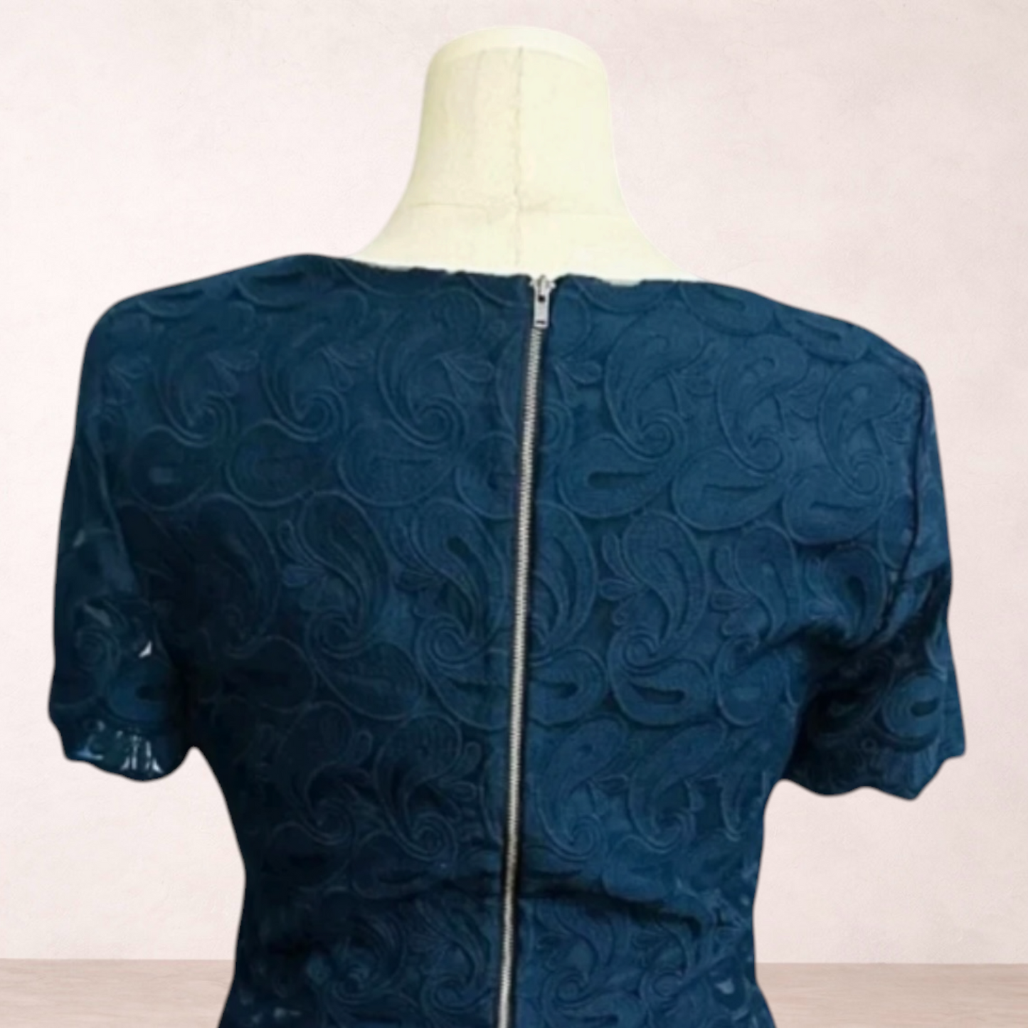 Next Navy Blue Lace Dress | Size 16 | New with tags