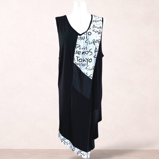 Taking Shape Black Tunic Dress | Plus Size XL 22/24