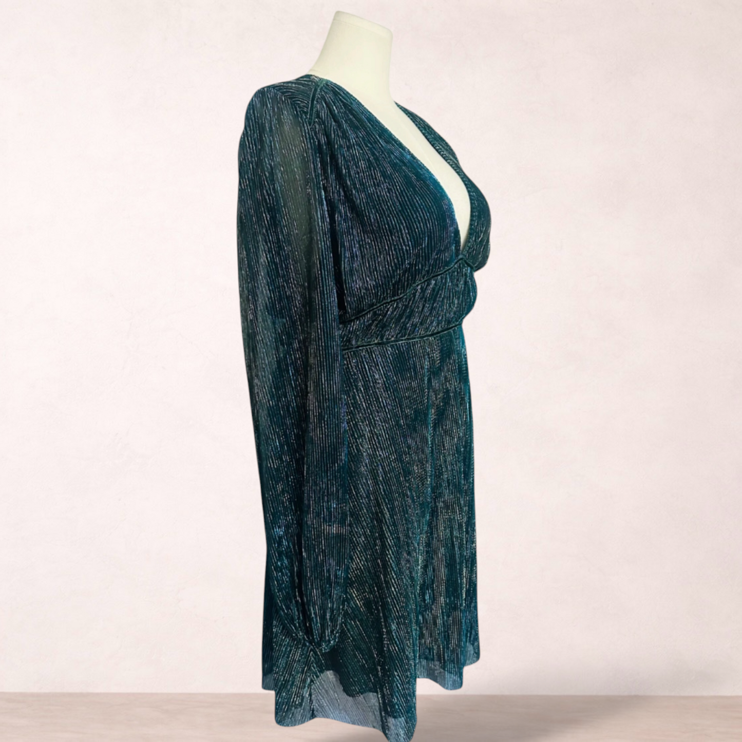 Esther & Co Green Sparkle Dress | Size 18/3XL | New with tags