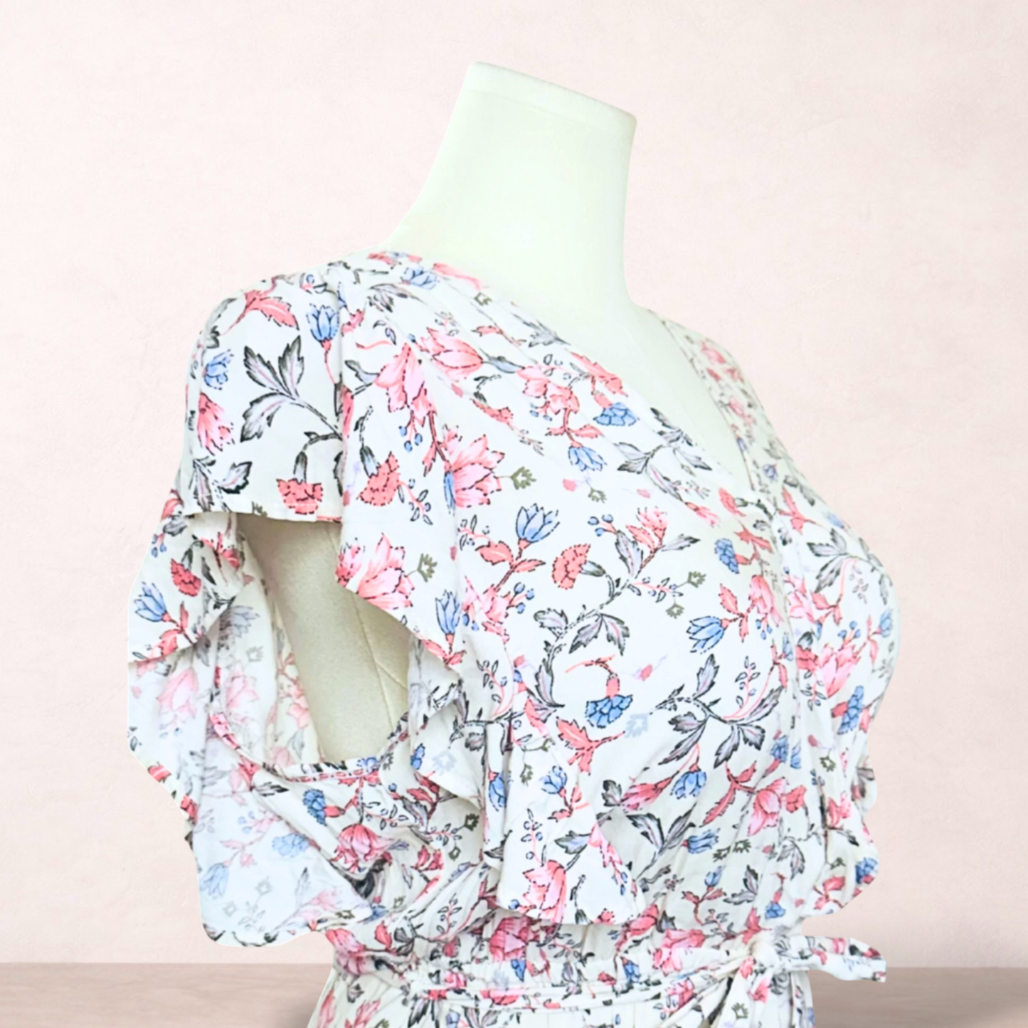 Bee Maddison Floral Boho Dress | Size 16