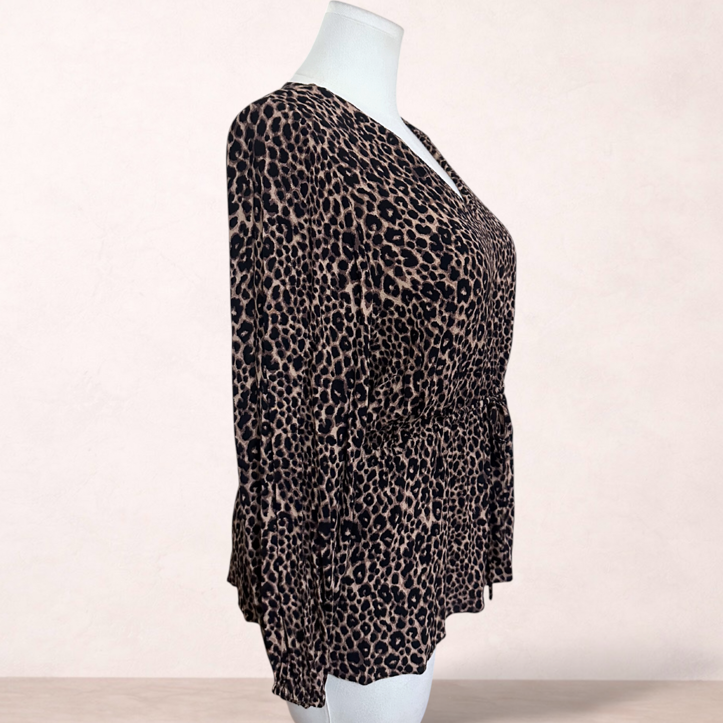 Tokito Curve Leopard Top | Plus Size 18