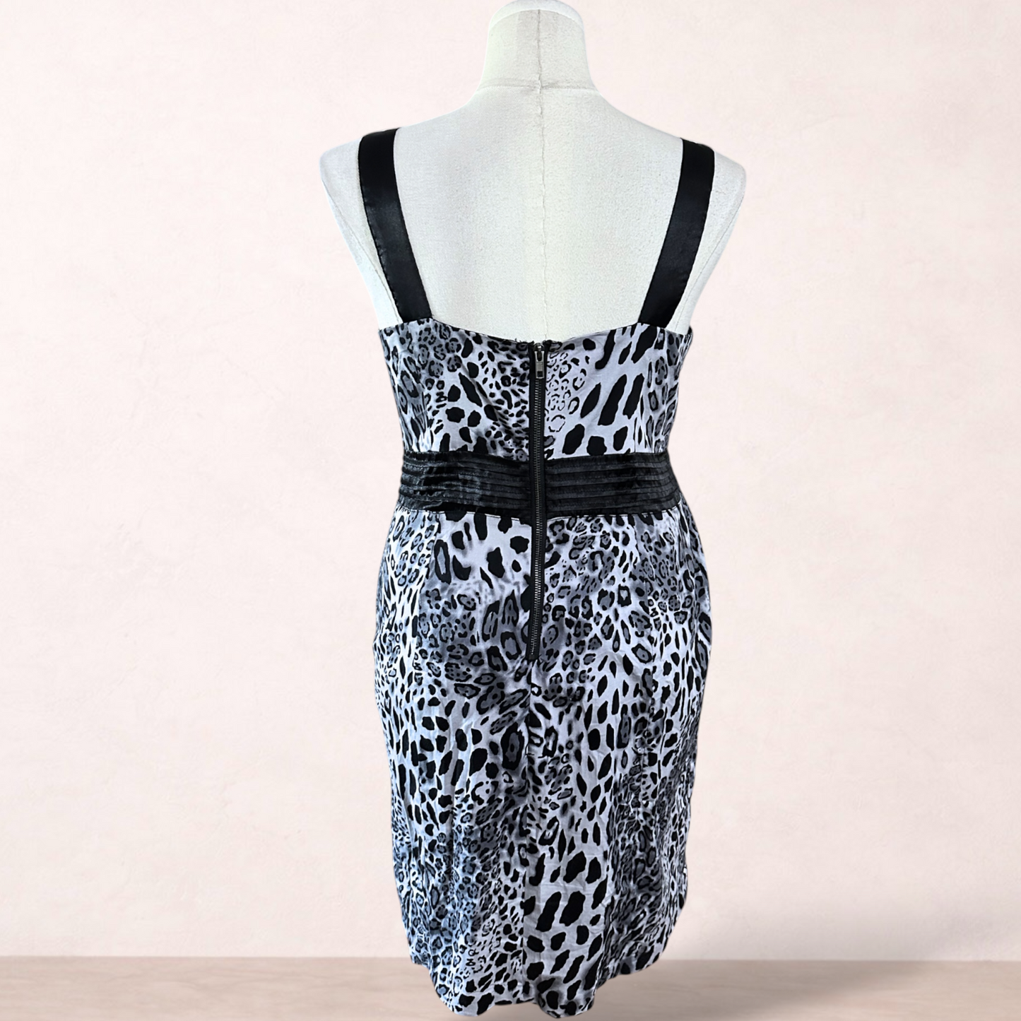 Joanna Morgan Animal Print Dress | Size 16