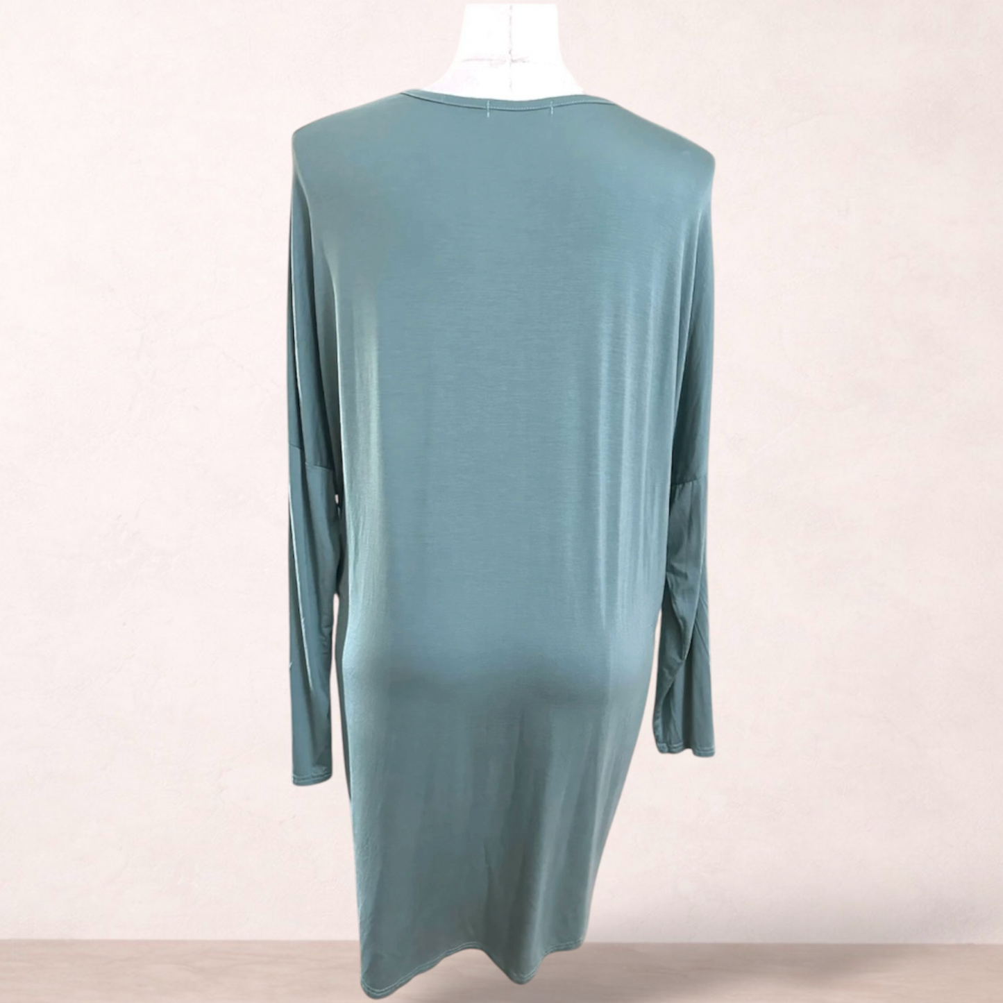 Vine Apparel Sage Green Oversized Tunic | Size L/XL 14/16
