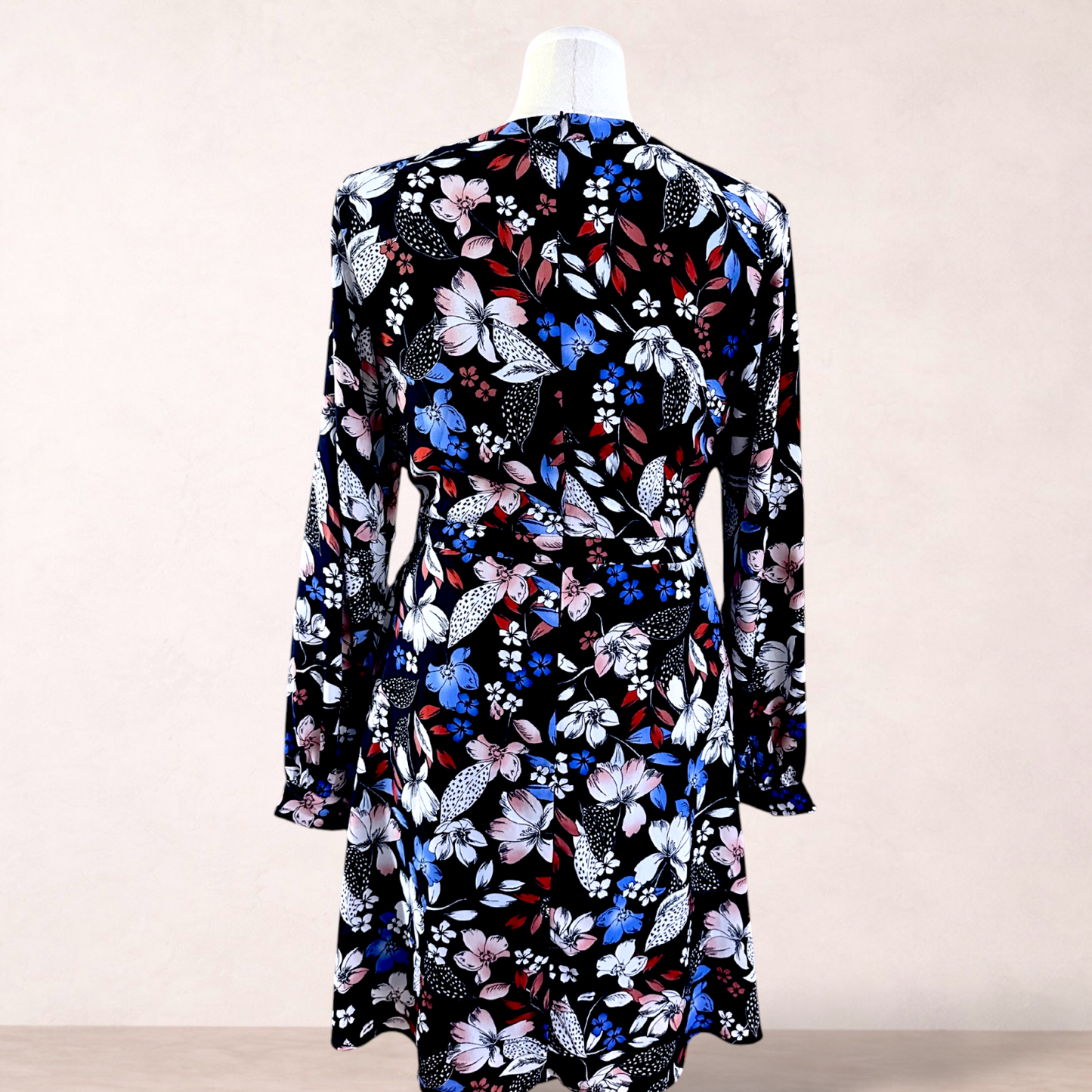 Jeanswest Navy Floral Dress | Size 16